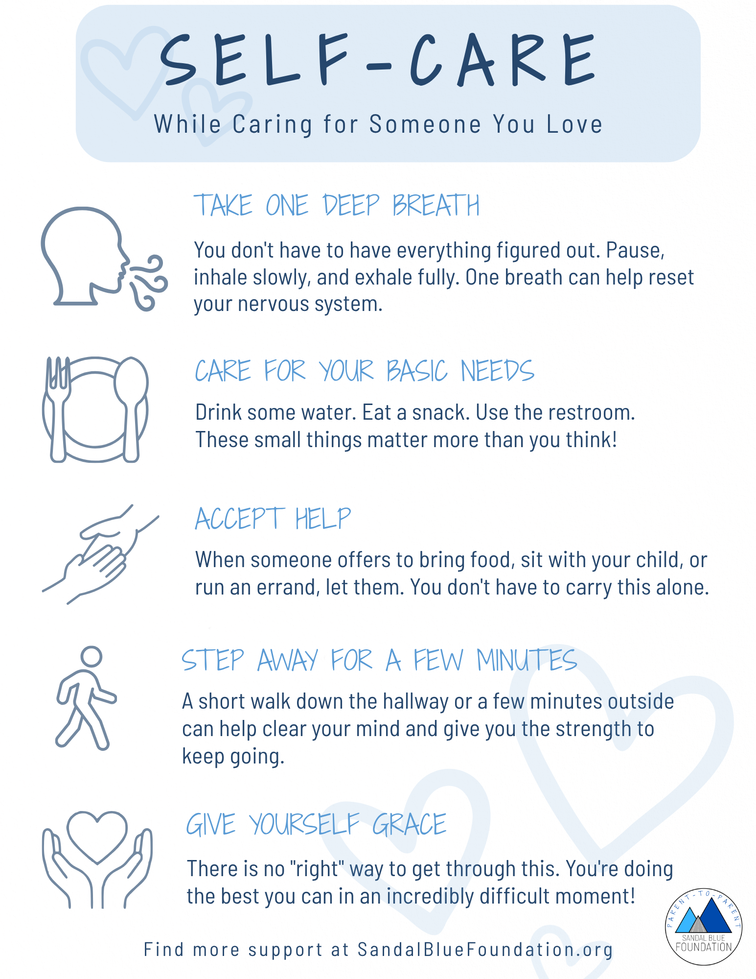 Parent to Parent – Self Care